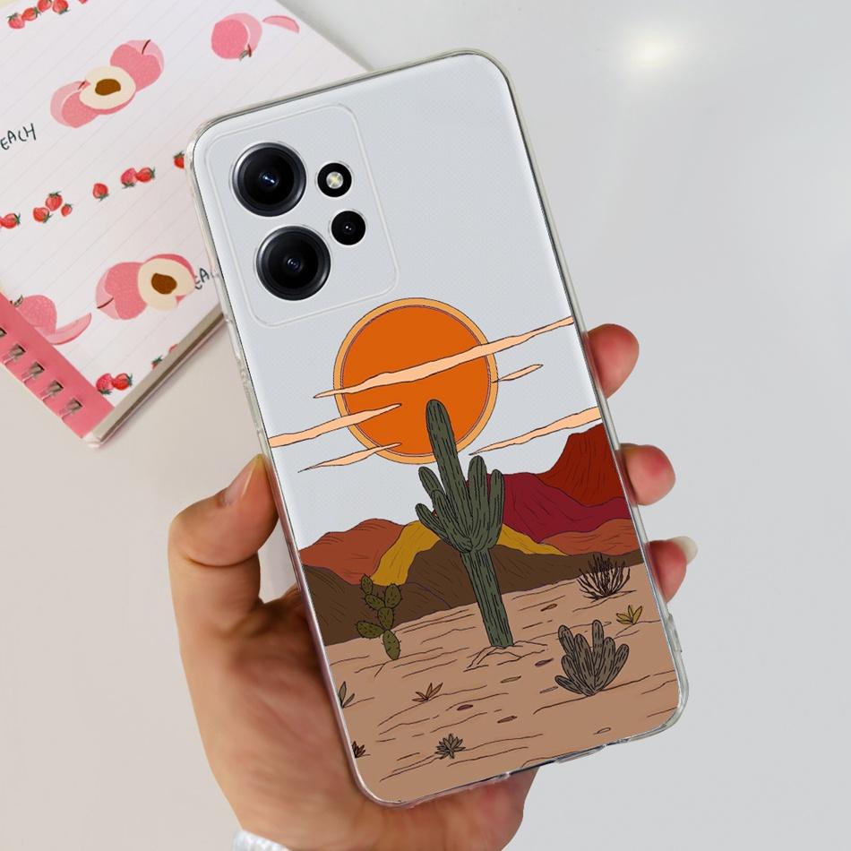 For Xiaomi Redmi Note 12 Global Stylish Phone Case Soft Silicone TPU Back Cover For Redmi Note 12 Pro 4G Note12 12Pro