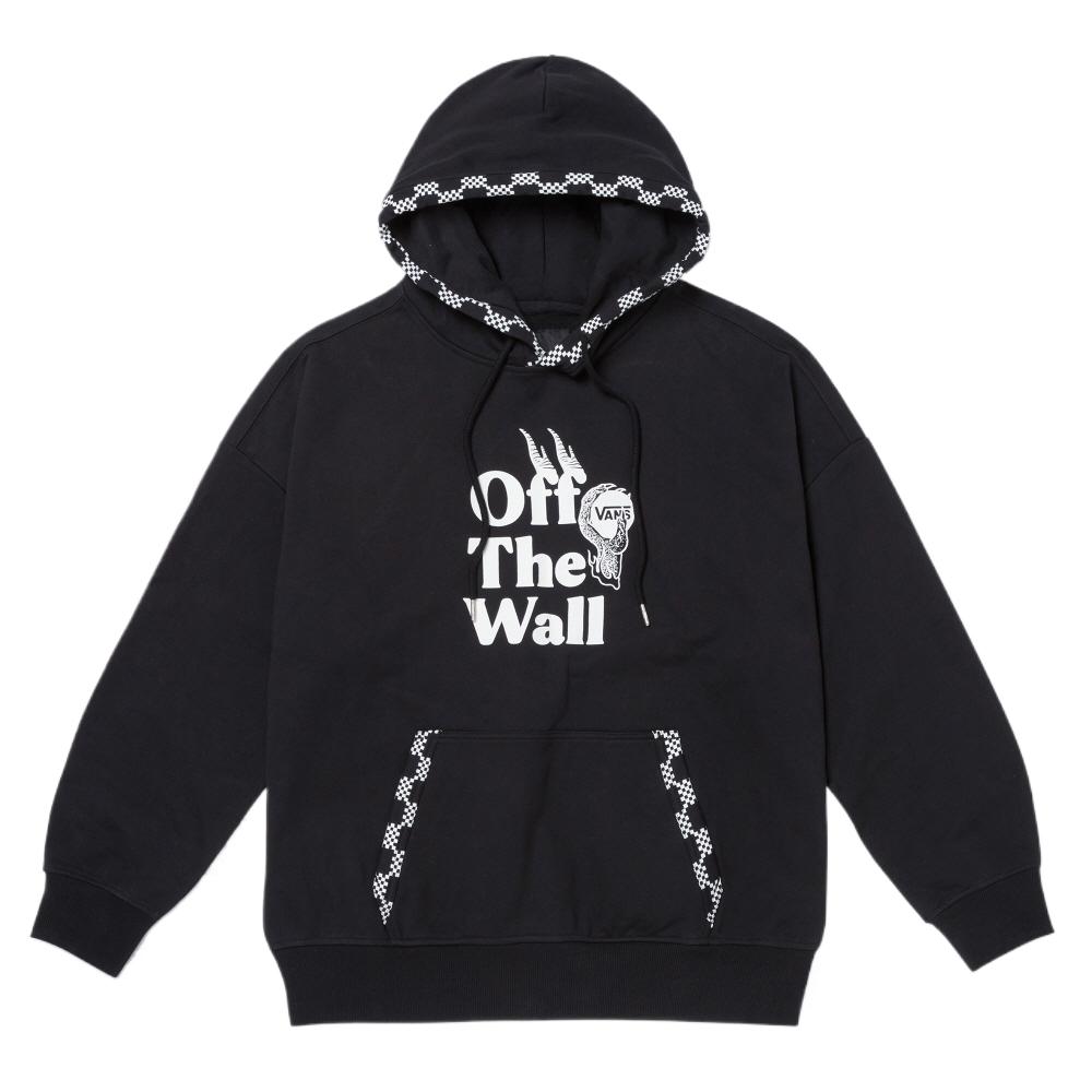 

New Vans OFF THE WALL Sweatshirt Men s Black VN000GP7BLK1 XL