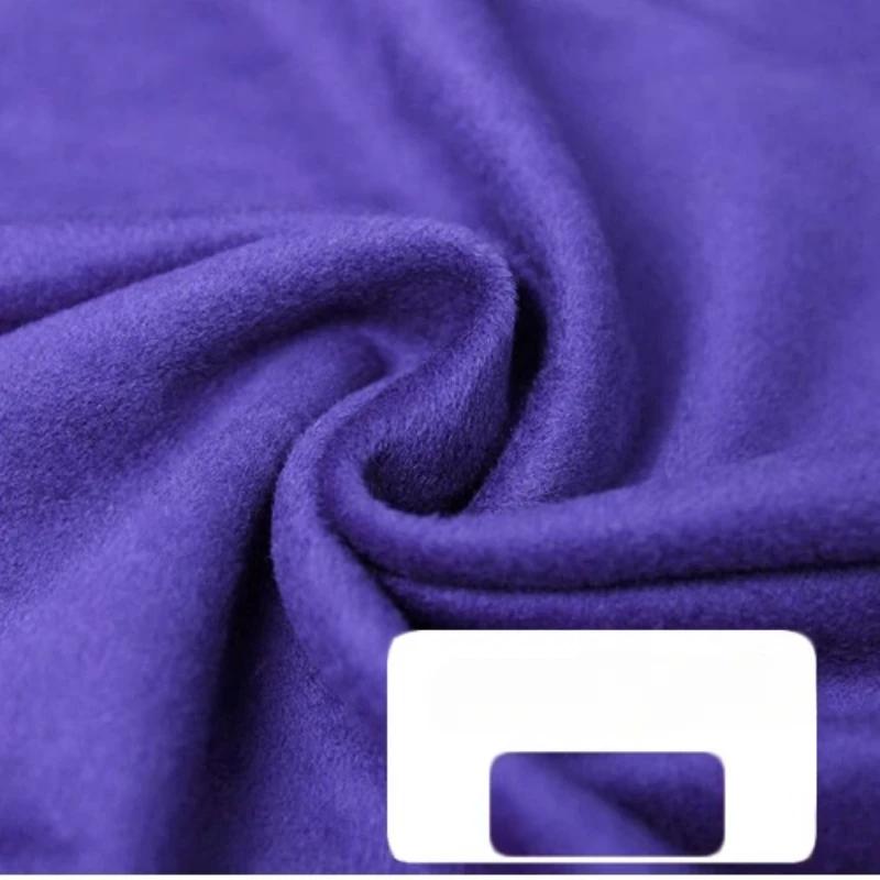 2025 Autumn and Winter New All-Australian Wool Single-sided Cashmere Fabric High-end Custom Short Wool Coat Wool Fabric