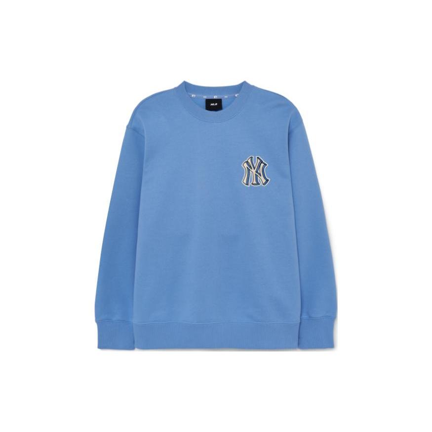 New MLB Sweatshirts Unisex Blue 3AMTM0631-50CBL