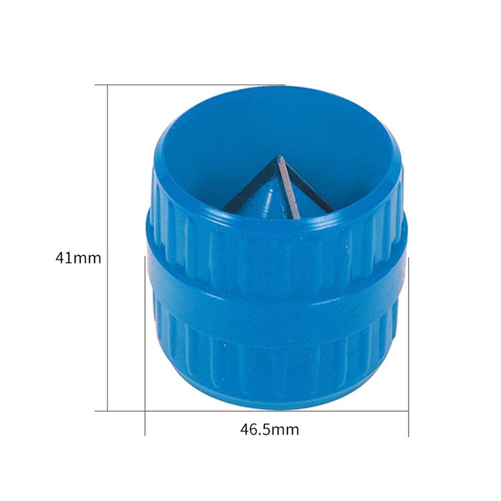 5-1PCS Handle Brass Aluminum Pipe Reamer Inner-Outer Chamfering Deburring Bur Remover Manual Copper Tube Polishing Tools