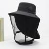 Breathable Insect Proof Face Cover Sun Protective Headgear For Fishing Gardening Outdoor Activity Lightweight Travel Hat