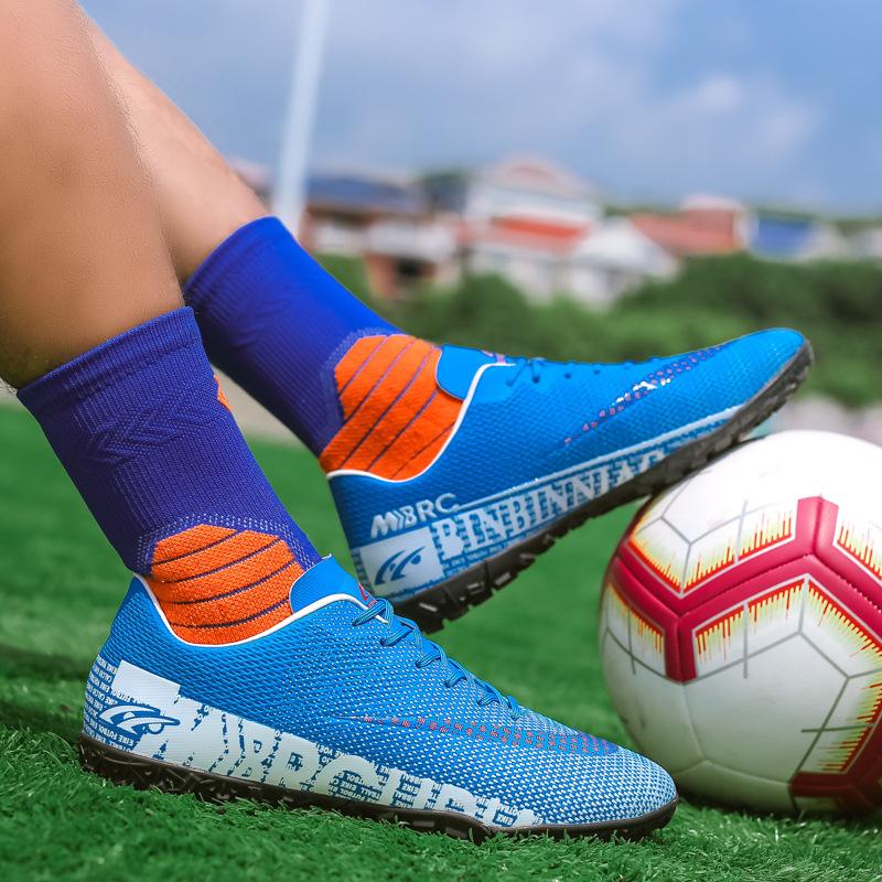

Low-top foreign trade football shoes youth broken nails tf long nails ag student sports competition training shoes football shoes 45