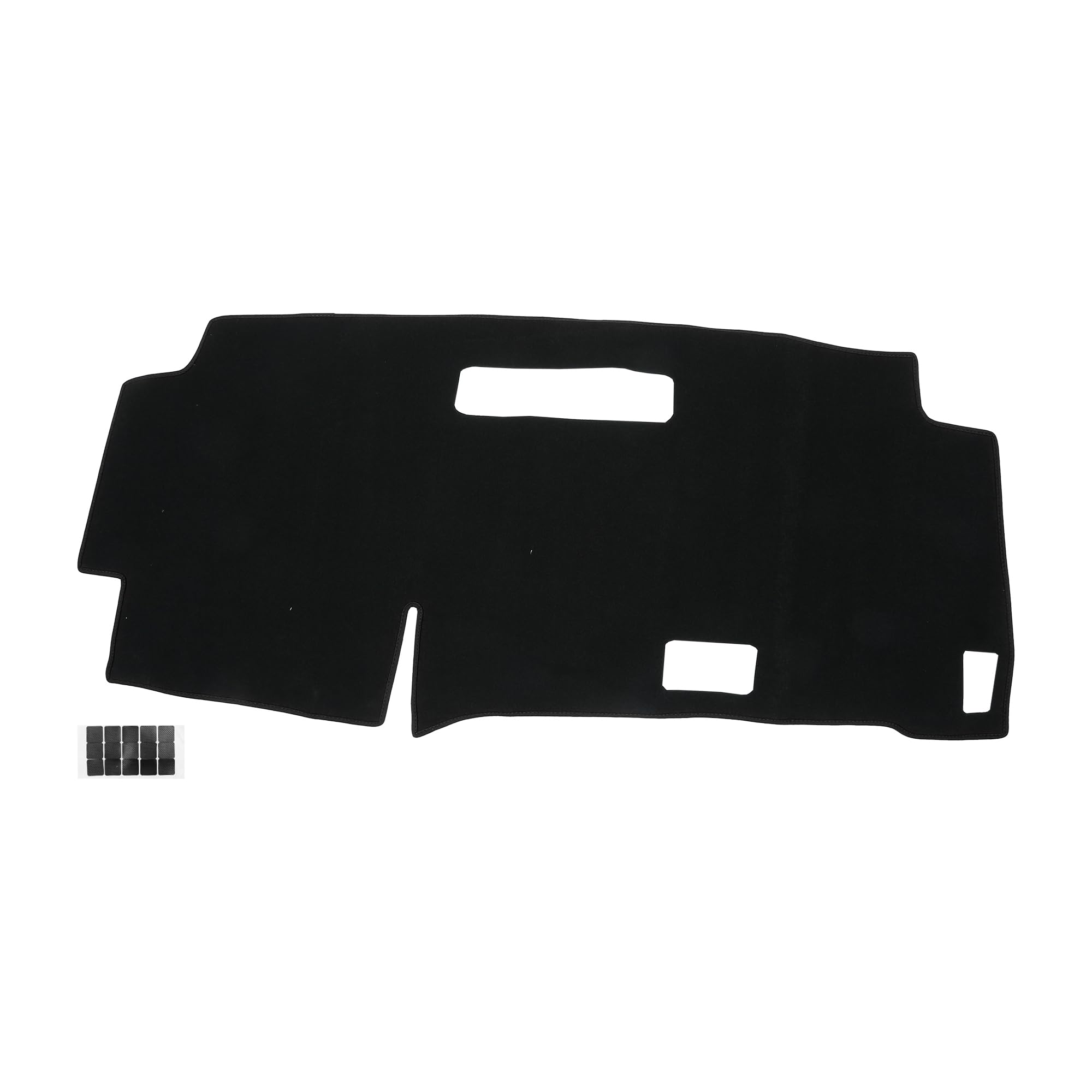 

TUCKBOLD Nissan Serena C28 Dashboard Foldable Center Console Dashboard Black with 1 Set Mat/Dashboard Cover, Mat, Stickers, чёрный