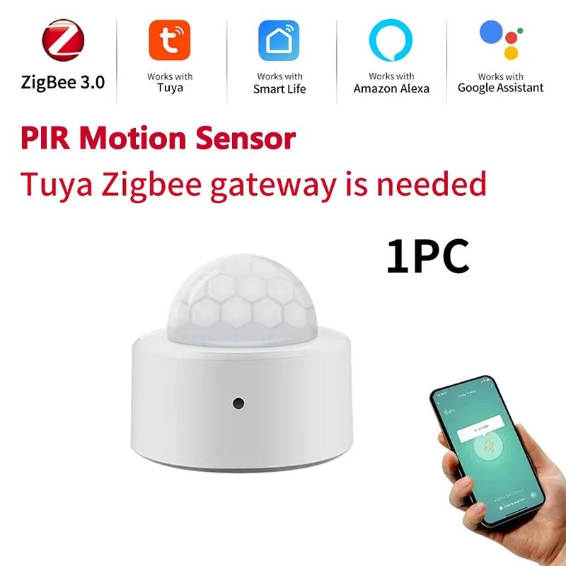 3pcs Tuya ZigBee PIR Motion Sensor Human Detector Wireless Smart Detector for Home Alarm Security System Alexa Google Home