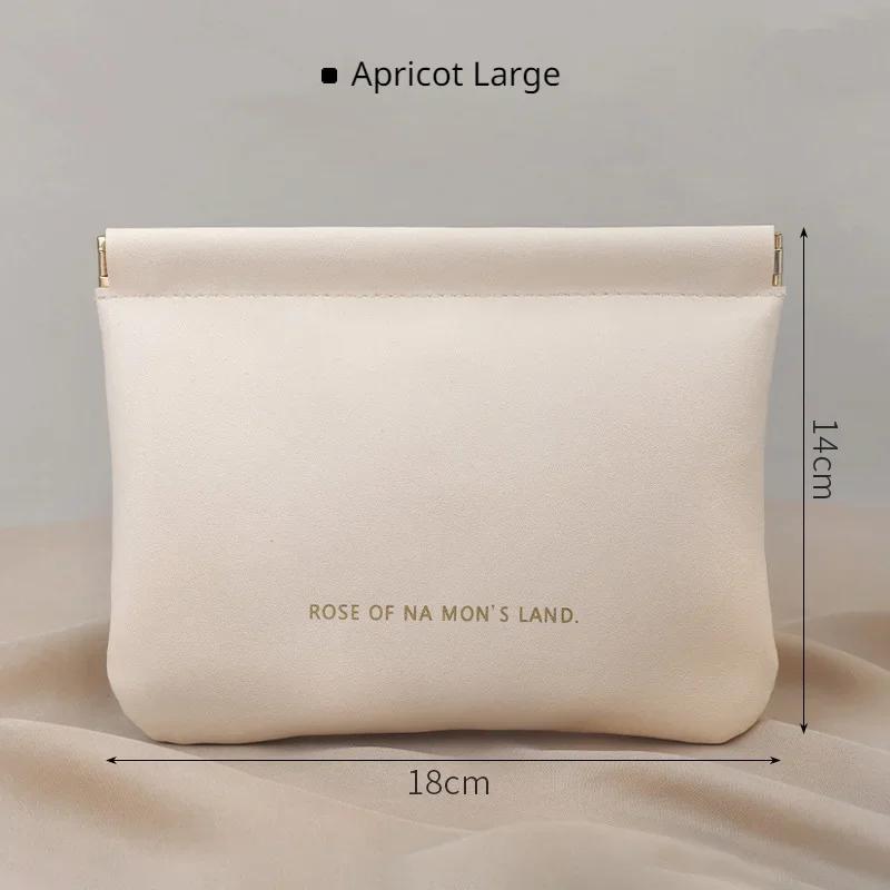 

Data cable storage bag automatically closes wired earphones carrying bag power charger mini portable digital bag