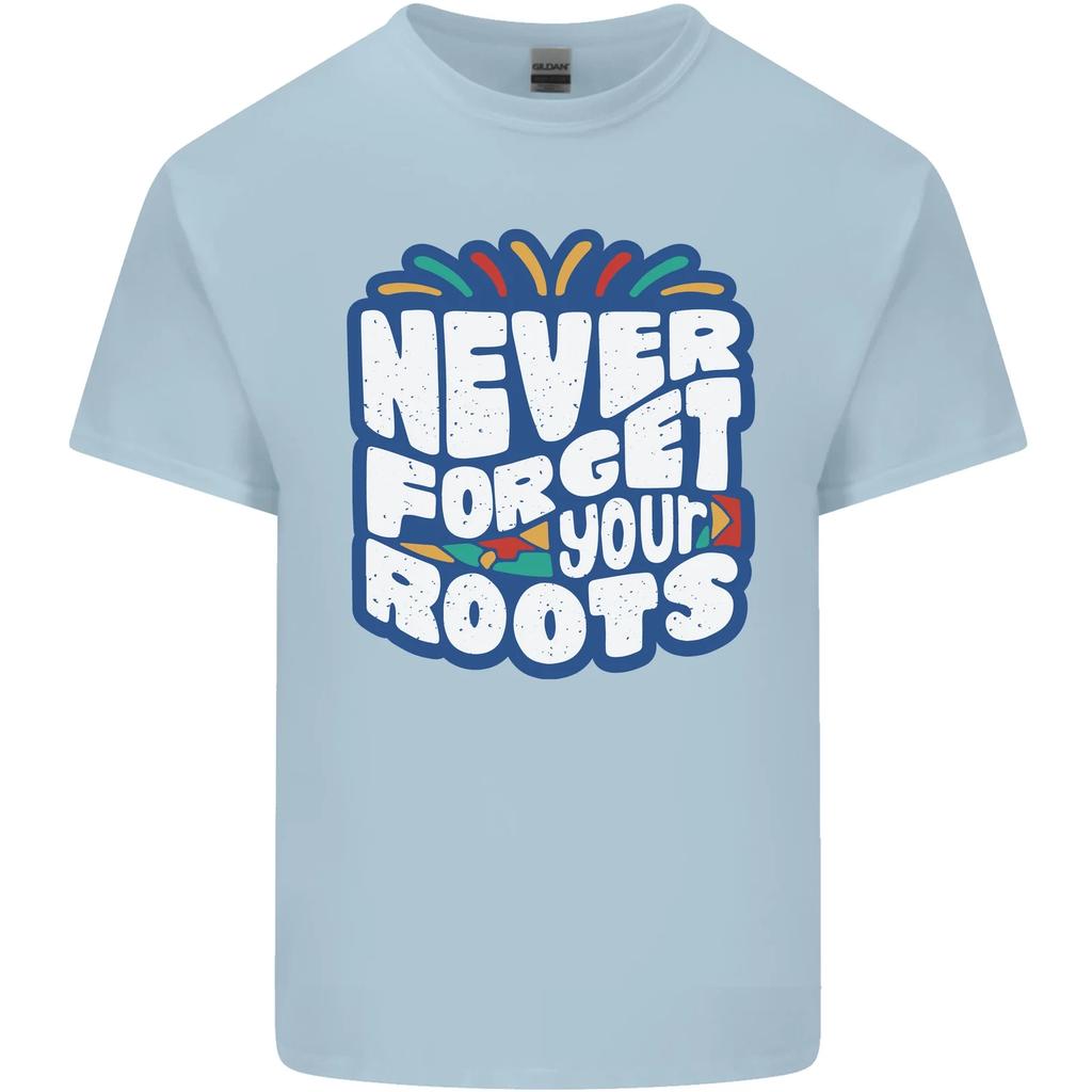 Never Forget Your Roots African Black Lives Matter Kids T-Shirt Childrens