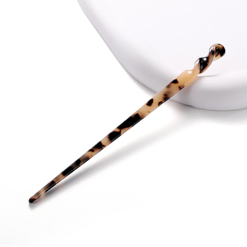 Chinesischen Stil Haar Sticks Vintage Acetat Harz Essstäbchen Frauen Haarnadeln Haar Clip Pin Headwear Hochzeit Haar Schmuck Zubehör