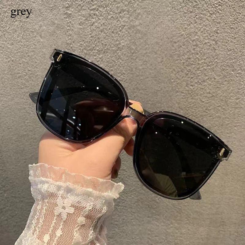 

1 шт. Новые трендовые модные очки для женщин и мужчин, простые декоративные очки для вождения автомобиля, модные модные очки серый