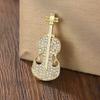 New Alloy Brooch High-end Niche Women's Peony High-end Pin Coat Suit High-end Versatile Brooch