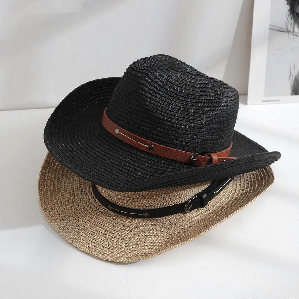 Multiuse Panama Straw Sun Hat with Roll Brims Breathable Hat For Enhancing Sunshade Great For Various Occasion Outfit Tibet