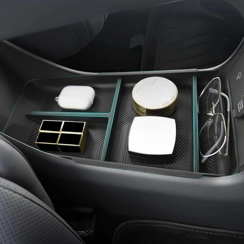 Car Central Control Armrest Under Storage Box for Geely EX5 Galaxy E5 Interior Accessories 2024 2025 2026