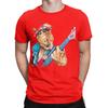 Alf Playing Guitar Oil On Velvet By Jorge Torrones Funny 100 Cotton Tshirt Alf Tees Tops For Unisex
