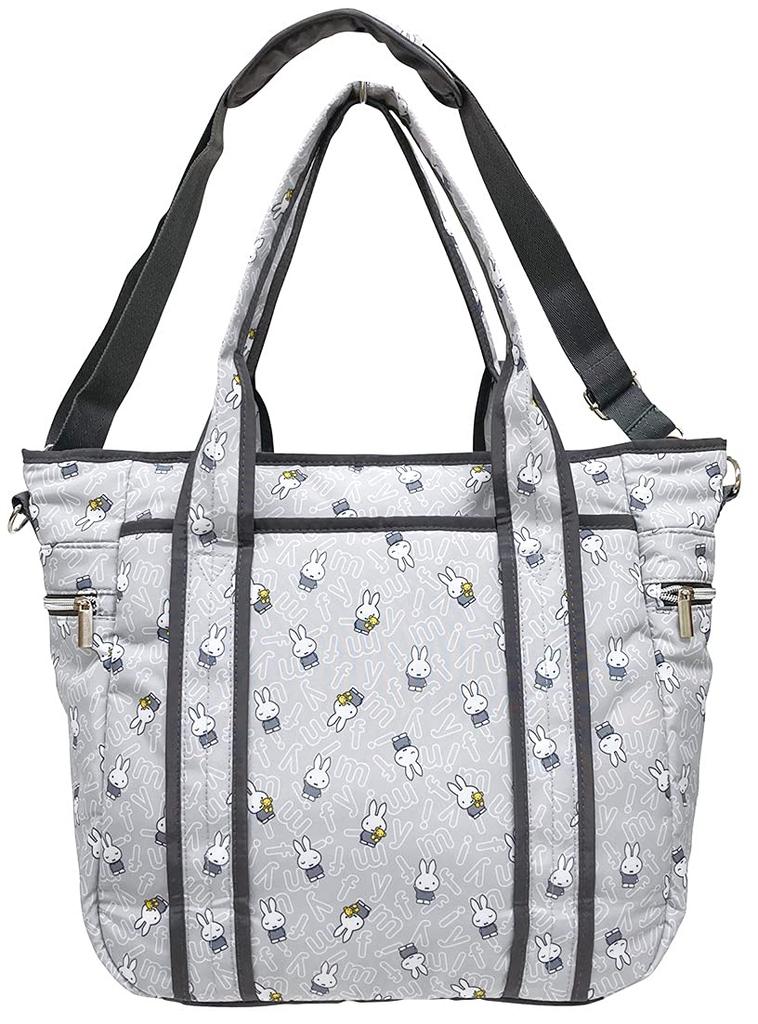 iPlanning Miffy Mother Tote Gray K2072 W35×H34×D16cm