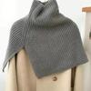 Winter New Style Woolen Pullover Neck Scarf for Women Korean Style Warm Fake Collar Knitted Versatile Neck Protector