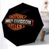 1pc Harley-Davidson Umbrella, Sun Protection, And UV Shielding. It Has Eight Sturdy Ribs for Outdoor Use And Perfect As a Holiday Gift