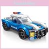 City Series Police Car Building Blocks Toy For Kids With Diy Fun