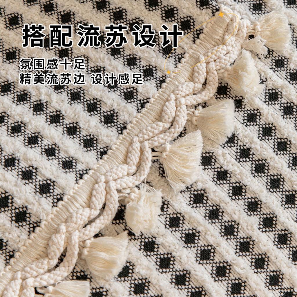 2026 New Half-edge Velvet Sofa Cushion, Universal In All Seasons, Modern Simplicity, Advanced Sense, Non-slip Sofa Cover Cloth Pad Wholesale