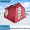 Custom Snow Inflatable Tent for Outdoor Camping - Complete Set Cabin Style