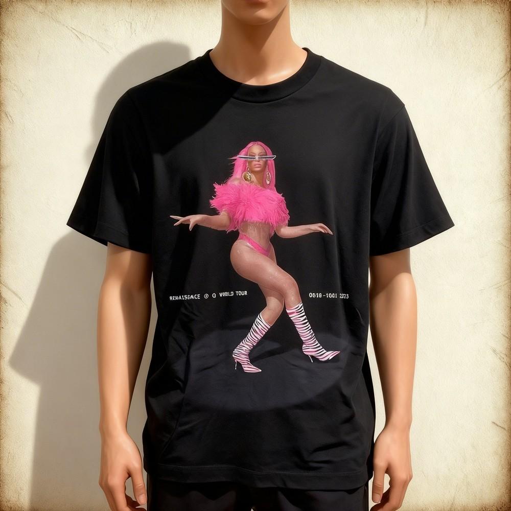 Beyonce Year Of Renaissance World Tour Music Beyonce 2023 Cotton TShirt Unisex T-Shirt S
