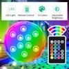 Submersible LED Lights with Remotes RGB 15 Colors Waterproof Pond Lights Underwater Lights for