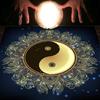 TaiChi Pattern Tarot Tablecloth Astrologys Witchcraft Deck Cloth Wall Decoration