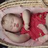 BZDOLL Reborn Schlafendes Baby 3D Haut Weiches Vinyl 60 CM 24 Zoll Dicke Puppe Spielzeug für Mädchen mit Vaskulärer Vene Stoffkörper Wie Echte Kunst Bebe