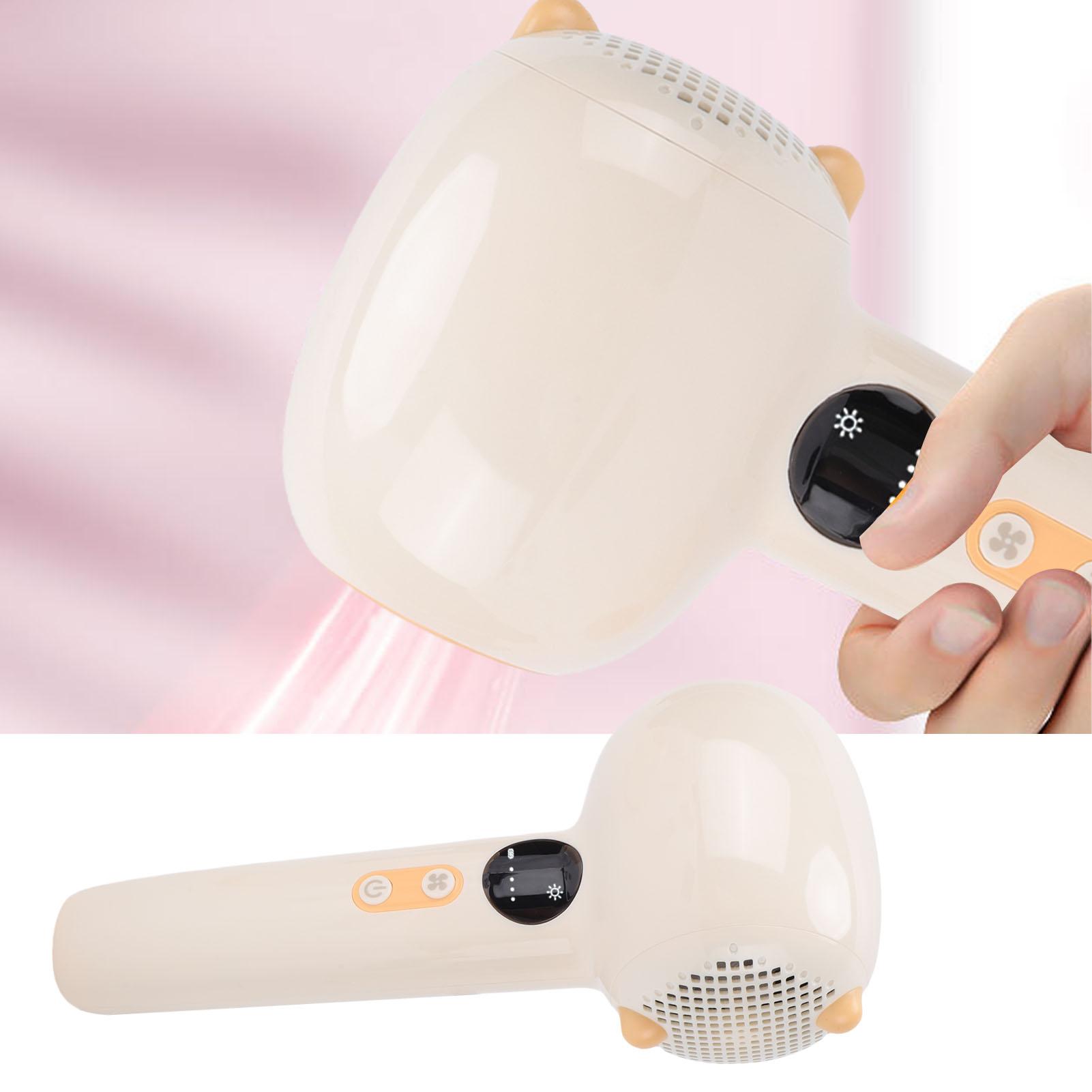 

Беспроводной фен Тихий Портативный Фен для Младенцев Магнитная Зарядка Холодный Горячий Воздух 37 градусов C Постоянная Температура