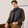 Yalu Men's Simple Stand Collar Duck Down Vest