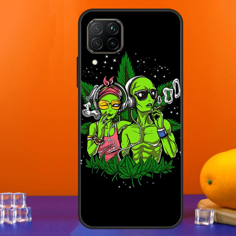 Space Alien Magic For Huawei Nova 7i 8i 11i 12i 12s 9 10 SE Y91 Y90 Y60 Y70 Y72 Y61 P30 P40 Lite P60 Pro Case