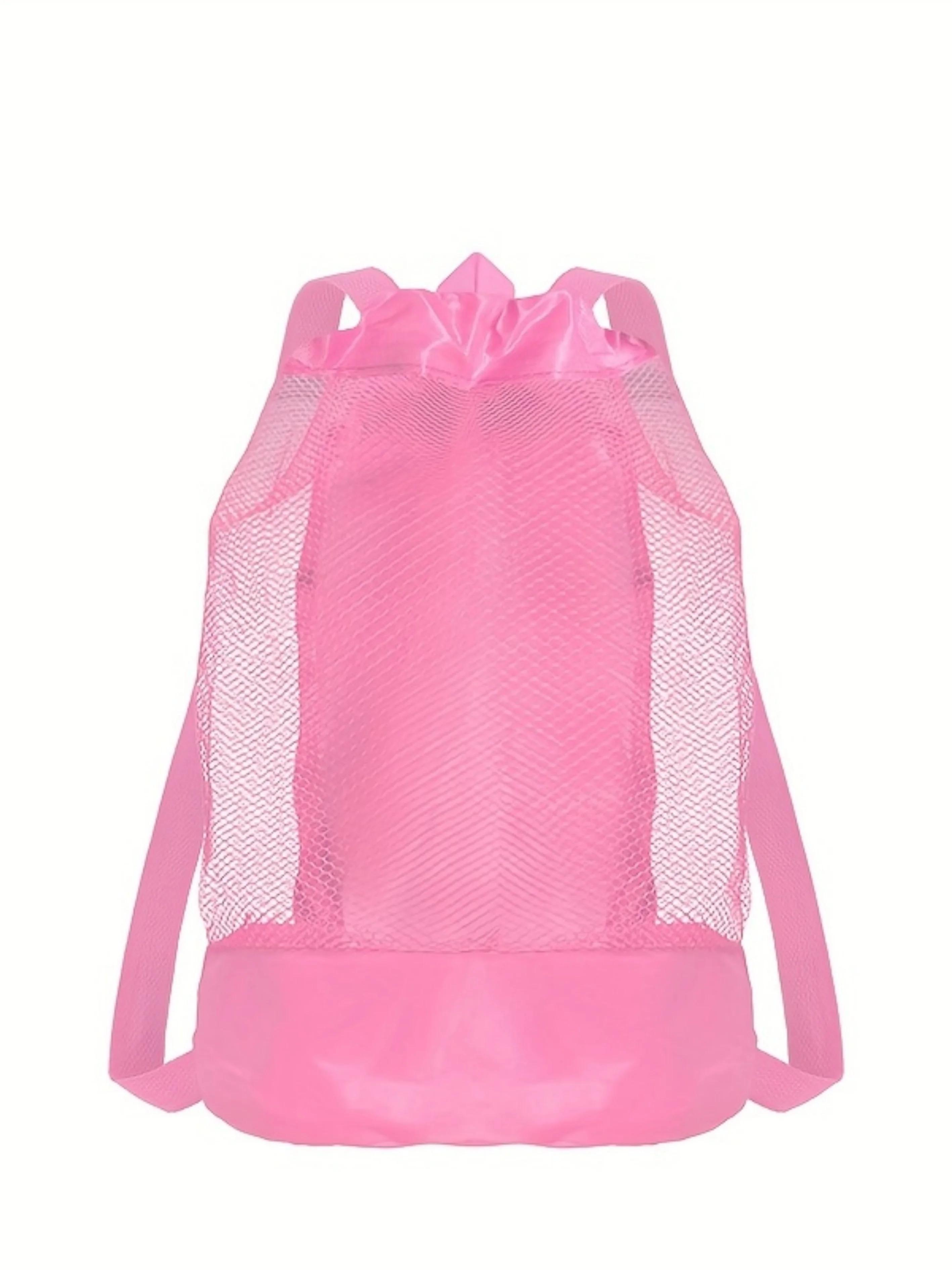 

Beach Storage Bag Large Capacity Mesh Multifunctional Travel Backpack Children s Toy Storage Fitness Cleaning Portable Storage