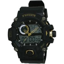 CREPHA TS-AD093 Men's Quartz Digital Wrist Watch TS-AD093-BL TS-AD093-GD Gift Casual Business Sports Student