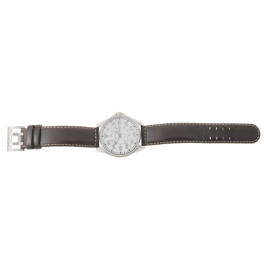 Used HAMILTON Khaki Aviation Pilot Day Date Quartz H64611555 / H646110 Silver Quartz [Used]