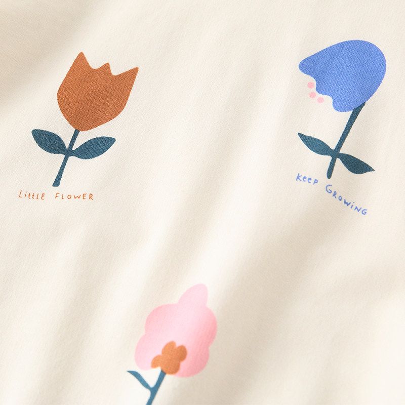 Girls' Sweatshirt Autumn and Winter New Style Good-Looking European and American Children's Long-Sleeved Base Shirt Cute Top for Little Girls