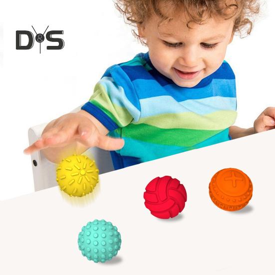 4/6 szt. Magnetyczna silikonowa piłka sensoryczna Przenośna podróż Łagodzenie lęku Stresu Kolorowa piłka Dzieci Nastolatki Dorośli Uspokajająca teksturowana piłka Zabawka fidget