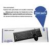 LEISE LS-KM201 Wired Keyboard and Mouse Combo (2-Pack)