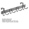 Wall Mounted Hanging Rack Storage Hook Rustproof Corrosion Resistant Strong Load-bearing Easy To Install Kitchen Utensil Rack Tableware Hanger
