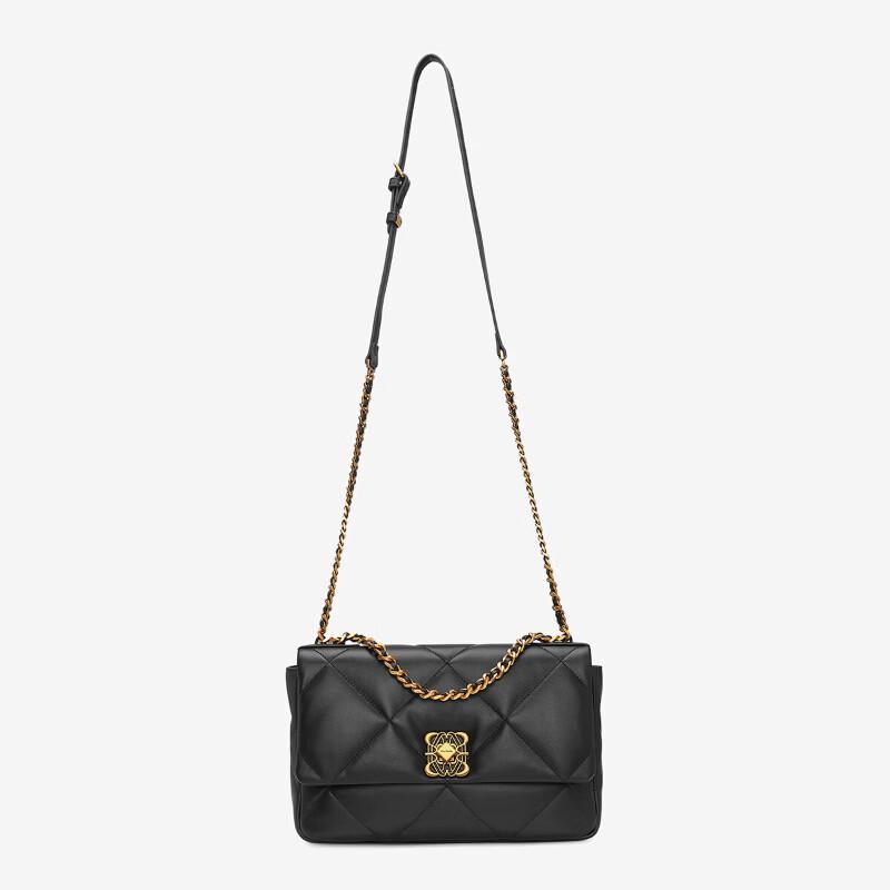 Pierre Cardin Women's Quilted Shoulder Crossbody Bag