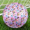 KPop Demon Hunters Print Size 5 Soccer Ball, Standard Match Football for Sports Game and Team Practice, Ideal Gift for Soccer Fans