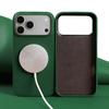 Litchi Genuine Leather Case for IPhone 17 Pro Max 18Pro 16 15 14 13 12 for Magsafe Luxury Genuine Leather Handmade Phone Cover