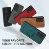 Magnetic Wireless Charge Leather Phone Case for Samsung Galaxy A53 A14 A33 A23 A13 A52 A52S A32 A22 A71 A51 Soft Bumper Cover