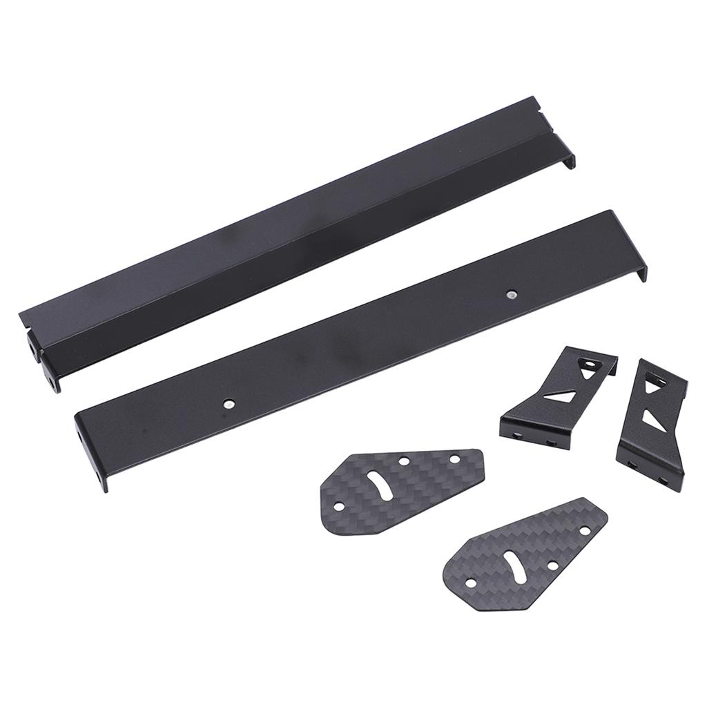 Aluminium Alloy Rear Wing Tail Spoiler Wing Parts for 1 10 RC On Road Racing Drift Car