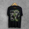 90er Retro Wolf Heult den Mond an T-Shirt, Vintage Tee, Grafikshirt