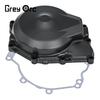 Motorcycle Left Engine Stator Cover Crankcase W/ Gasket For Yamaha YZF R6 2006-2022 YZF-R6 Crankcase Cover