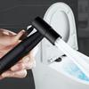 Black Stainless Steel Handheld Bidet Sprayer Set for Toilet Premium Pressurized Bathroom Shower Head with Spring Hose & Valve