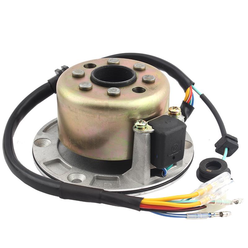 Motorcycle Magneto Stator Rotor With Light High Speed Motor Kits For Zongshen 150cc 155cc Engine KAYO SDG SSR Dirt Pit Bike Speed Motor kit