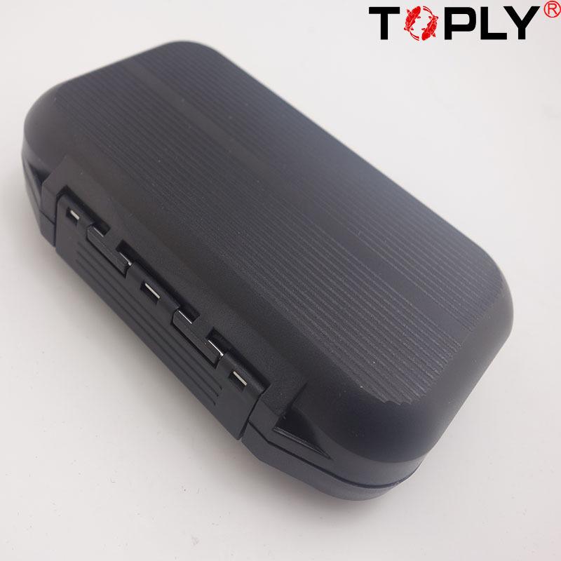 Double-Sided Waterproof Fly Fishing Tackle Box - Hair Lure Storage Accessory