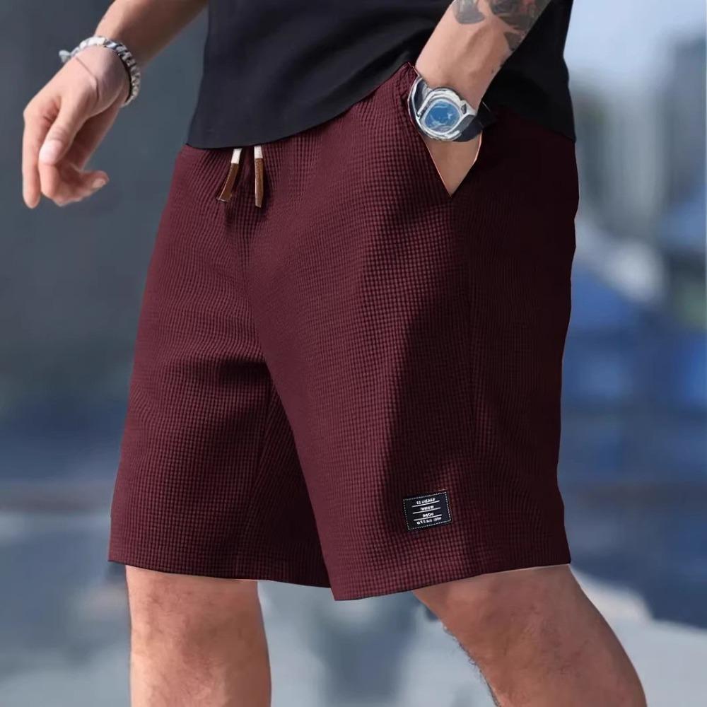 Men's Casual Sports Shorts - Versatile Summer Men's Loose Five-pocket Pants - Pineapple Patterned Shorts