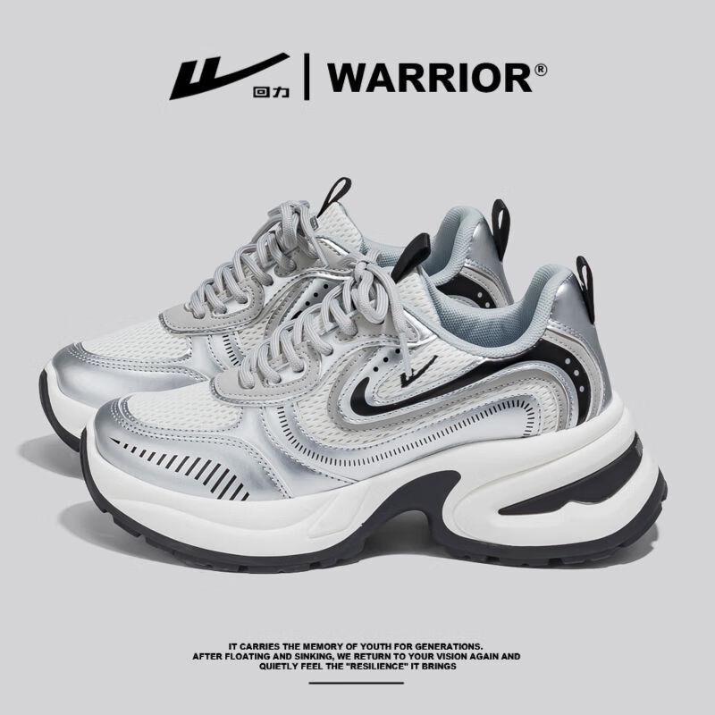 Warrior Women s Mesh Thick-Soled Casual Sneakers WXY4066 37