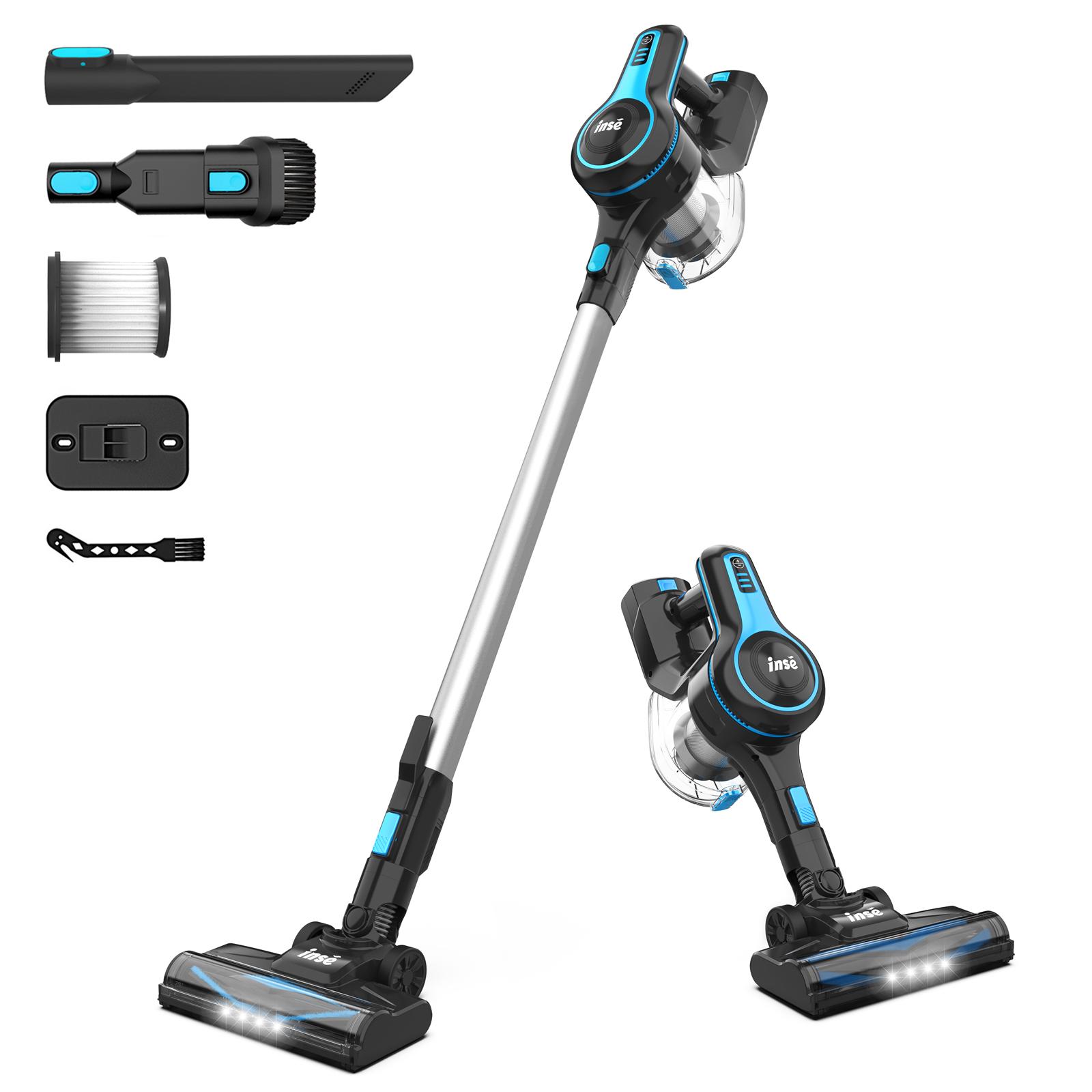 

Беспроводной пылесос INSE N520 us небесно-голубой